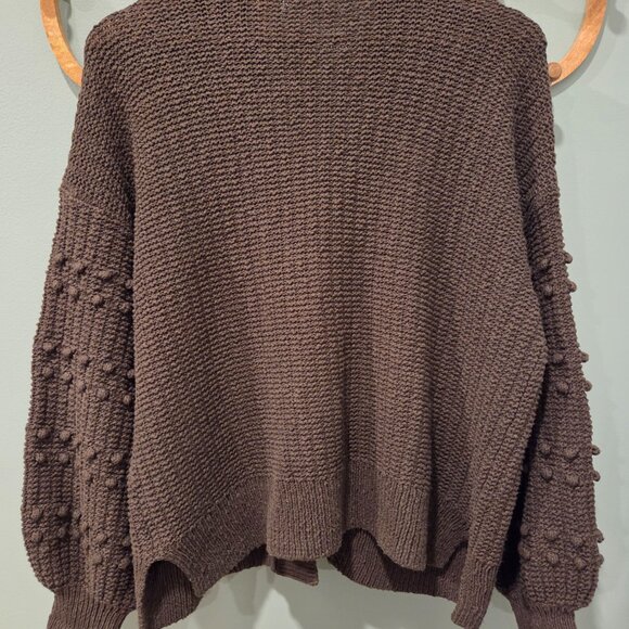 Madewell olive green oversized Bobble Cardigan size M - Picture 5 of 6